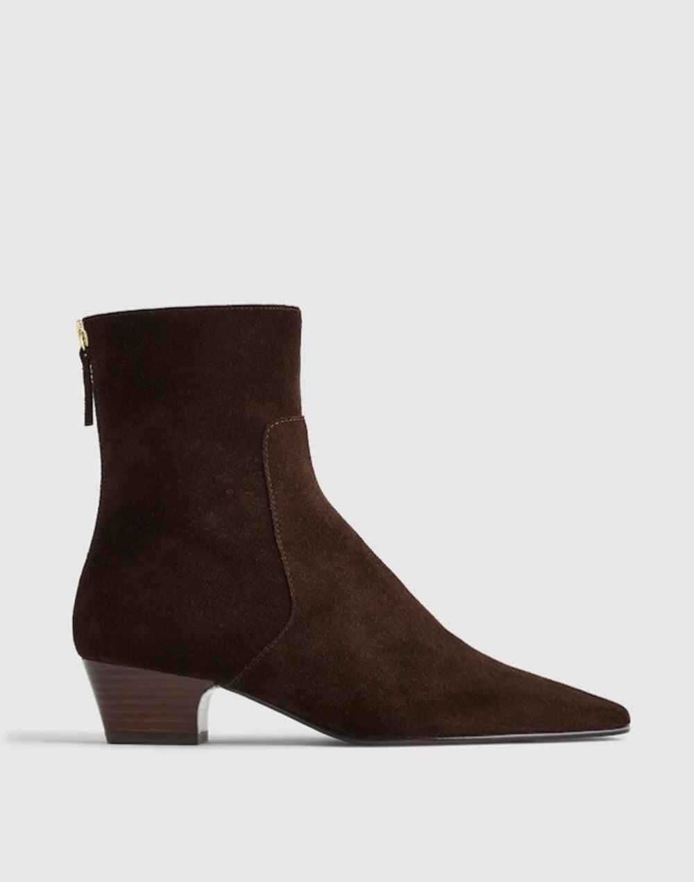 Madewell Women’s The Lexie Ankle Boots Comfort Leather Rich Brown Size 7 NWOB